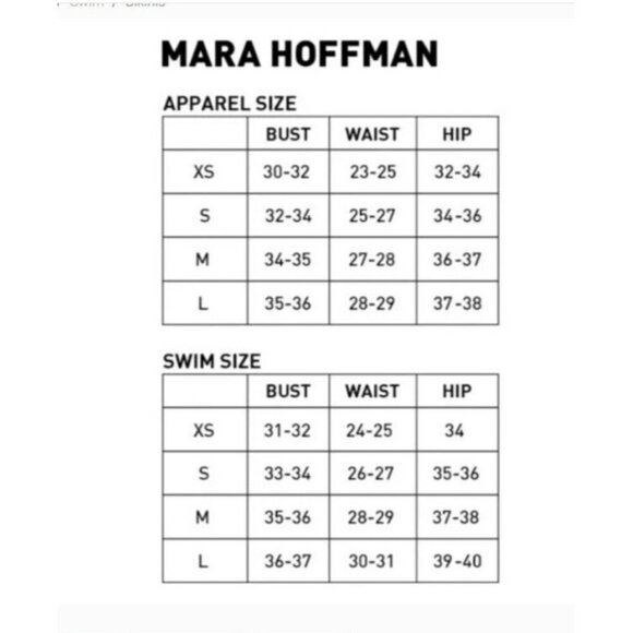 Mara Hoffman Women's S KAY Bikini Swim Bottom Crimson Multi NWT UPF50+ 9289 - Picture 14 of 14